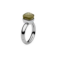 Кольцо Qudo Firenze olivine 17.2 мм, 610771 G/S