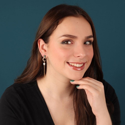 Серьги TARATATA, Clair de lune, с цветной смолой,краской,порошком, TT-H24-04937-207 зеленый фото 2