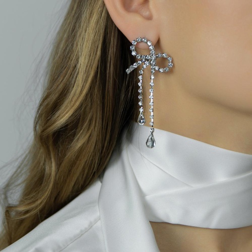 Серьги Moon Paris, Bohemia, бант с кристаллами, MB-26.01-015 хрустальный фото 2