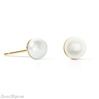 Пусеты Coeur de Lion White-Gold, 1130/21-1416