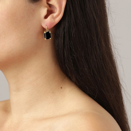 Серьги Dyrberg Kern SEGIN SG BLACK, 470101 фото 4