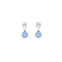Серьги VIDDA, Lily, с кристаллом Swarovski, VD25.1-02086 голубой