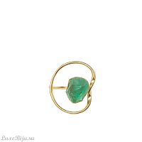 Кольцо Katerina Vassou, Improvisation, с кварцем, KV26.1-406152G мятный