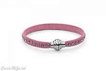 Браслет Qudo Deluxe fuchsia/light rose S 104561 R/S
