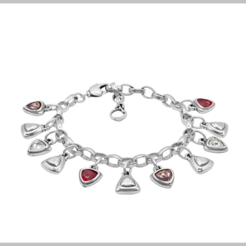 Браслет Ciclon, Fortuna, с кристаллами, CN-251108 красный