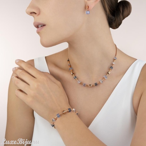 Серьги Coeur de Lion Blue 4996/21-0700 фото 3