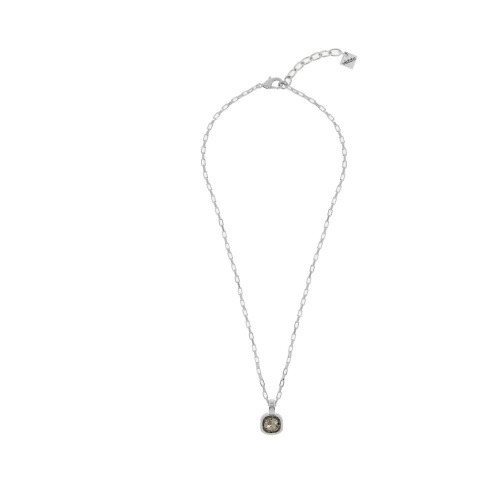 Колье VIDDA, Magna, с кристаллом Swarovski, VD26.1-02280 оливковый, 50см
