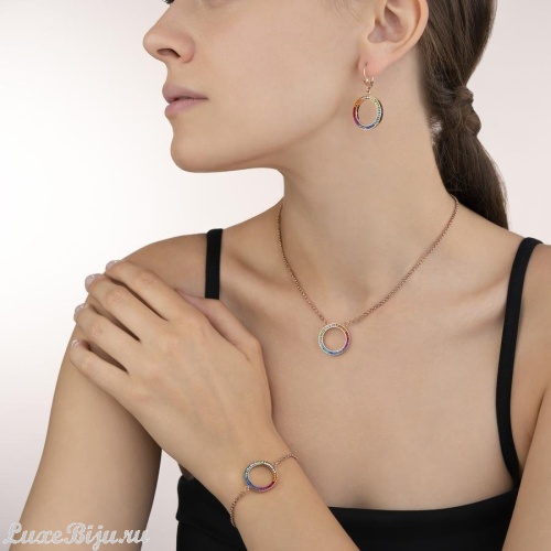 Серьги Coeur de Lion Multicolour 4957/20-1500 фото 4