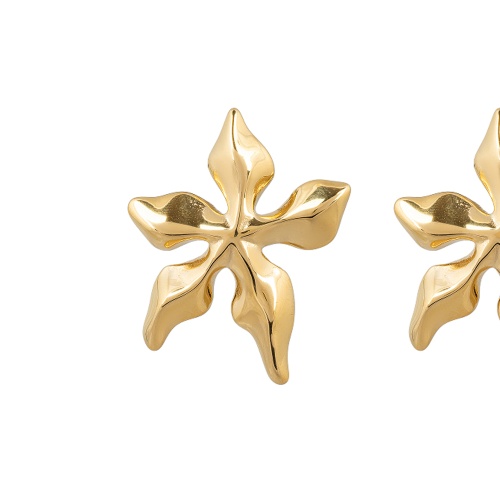 Серьги Fiore Luna Цветок, AWE2712-G фото 3