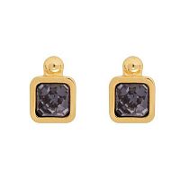 Серьги VIDDA, Caramel, с кристаллом Swarovski, VD22-00887 серый