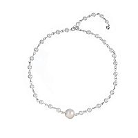 Колье Moon Paris, Ringo, с жемчугом, MR-26.06-060 белый