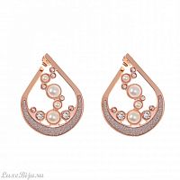 Серьги Boccadamo XOR232RS BR/RG