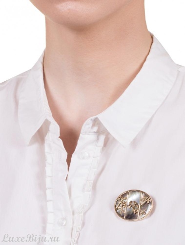 Брошь Fiore Luna FAP3787AB.A BW фото 2