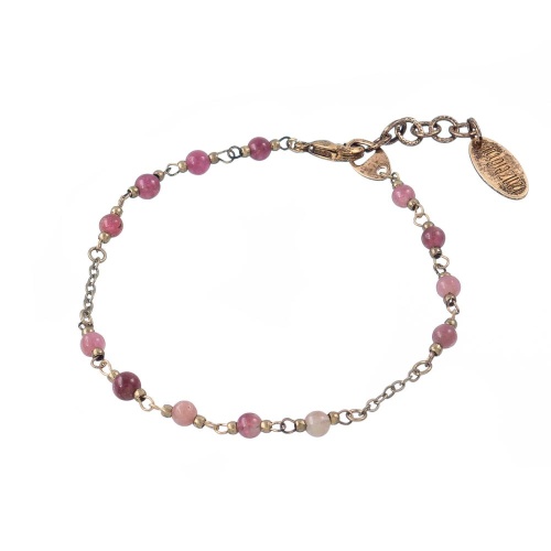 Браслет Lanzerotti, Elisir, с турмалином, LZ-25.10-285 розовый