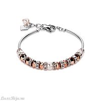 Браслет Coeur de Lion Crystal-Rosegold 4801/30-1822