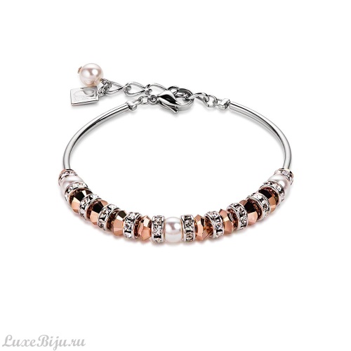 Браслет Coeur de Lion Crystal-Rosegold 4801/30-1822