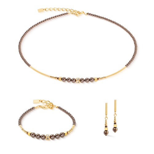 Колье Coeur de Lion Brown, 4312/10-1100 фото 3