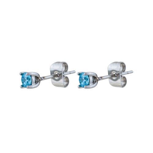 Пусеты Fiore Luna BLUE, AE03187-3A BL/S