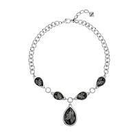 Колье VIDDA, Drop, с кристаллами Swarovski, VD23.2-01754 оливковый