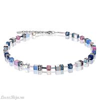 Колье Coeur de Lion Blue-Rose 2839/10-0719