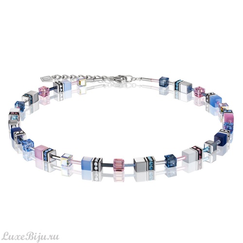 Колье Coeur de Lion Blue-Rose 2839/10-0719