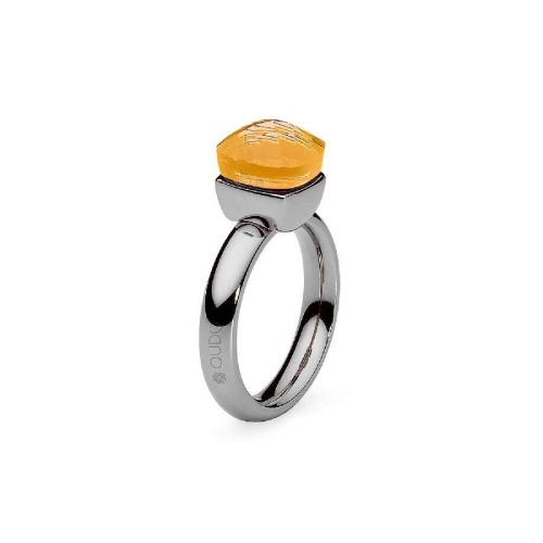 Кольцо Qudo Firenze Sunflower 16 мм 611430 BR/S