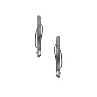 Серьги Katerina Vassou, Talent, с жемчугом, KV25.1-403284B серебристый