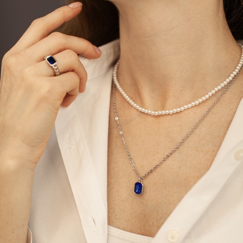 Колье Fiore Luna SAPPHIRE, BCN08992-06 фото 2