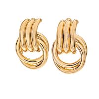 Серьги Moon Paris, с кольцами, Mo-Y24.06-037 золотистый