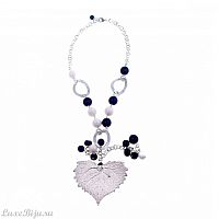 Колье Ester Bijoux Тополь CL966/34-S/BL BW