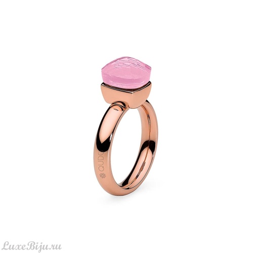 Кольцо Qudo Firenze light rose 16 мм 610277 R/RG