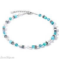Колье Coeur de Lion Joyful Colours Blue, 3339/10-0600