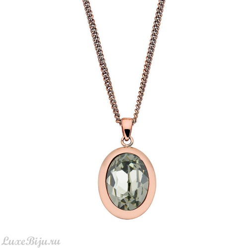 Колье Qudo Tivola Black diamond 404541.1 BW/RG