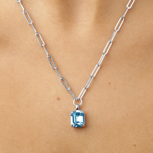 Колье Dyrberg Kern OCTA SS AQUA, 460531 фото 4