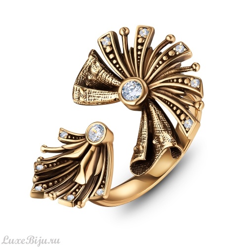 Кольцо Fiore di Firenze AN3352 18,5-20 CRYSTAL