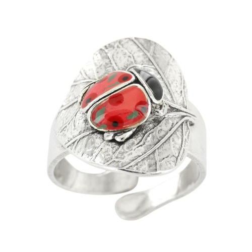 Кольцо TARATATA, Cox, разъемное, с цветной смолой, TT-T25-04403-103 красный