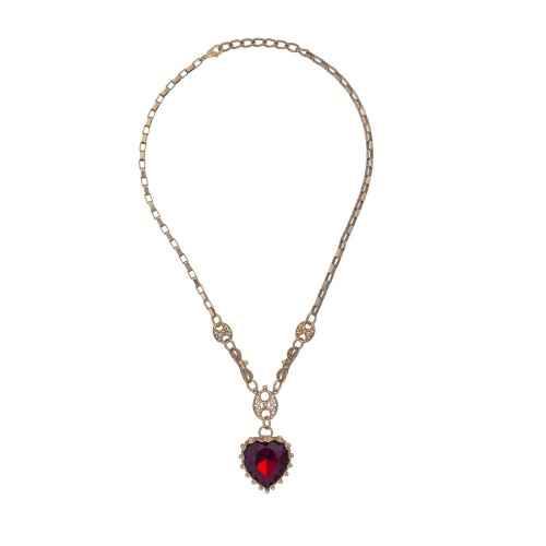 Колье Celeste G, с кристаллом Swarovski в форме сердца, CS26.1-1098 красный