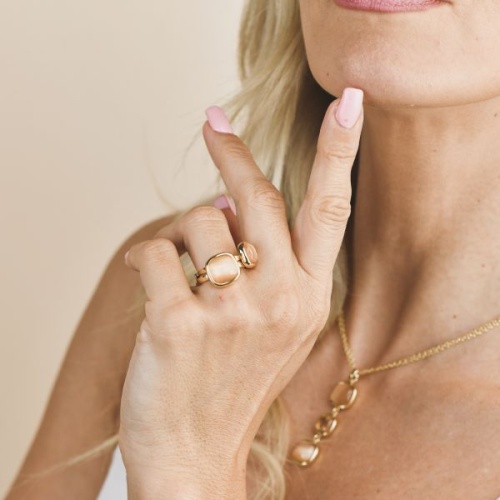 Кольцо Boccadamo METALLO E CRISTALLO, XAN206DO фото 2