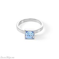 Кольцо Coeur de Lion Light Blue-Silver 16.5 мм, 0500/40-0741 52