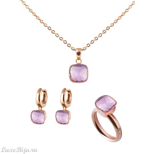 Колье Qudo Firenze light rose 400065.1 R/RG фото 3