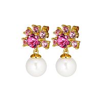 Серьги Dyrberg Kern VERONICA SG ROSE, 440001