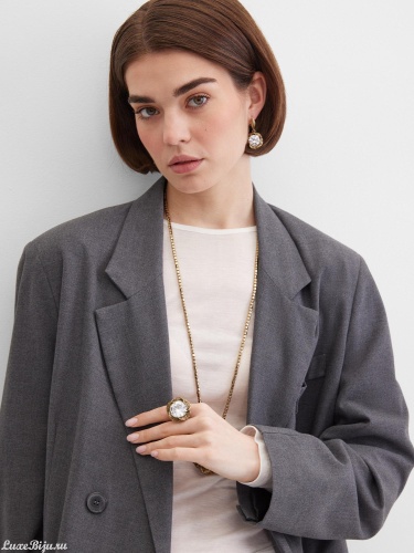 Кольцо Fiore di Firenze AN1738 CRYSTAL фото 5