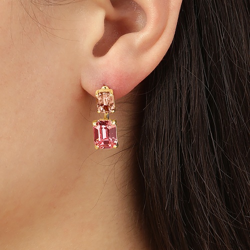 Серьги Dyrberg Kern TETI SG LIGHT ROSE / PEACH, 460006 фото 4