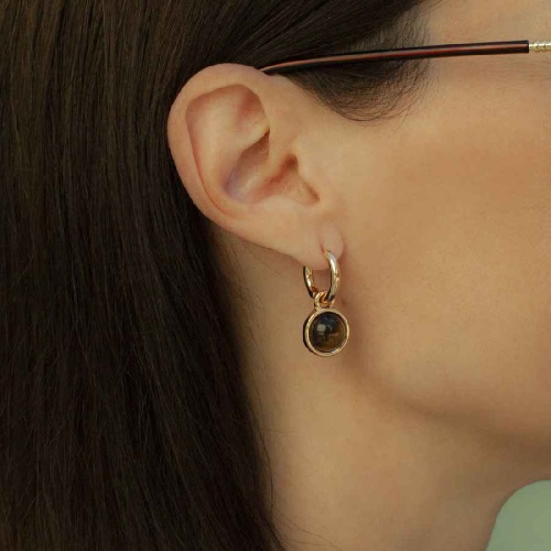 Серьги Fiore Luna TIGER EYE, LE1115 BR/G фото 2