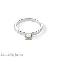 Кольцо Coeur de Lion Crystal-Silver 17.2 мм, 0501/40-1817 54