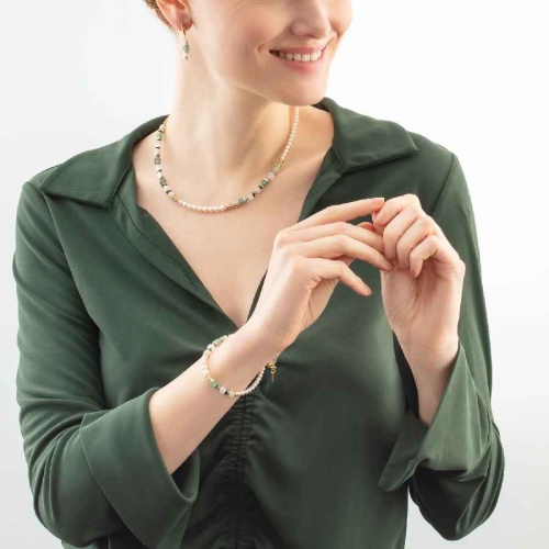 Колье Coeur de Lion Green, 4354/10-0500 фото 7