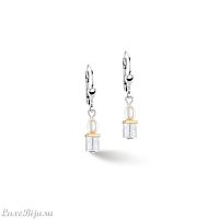 Серьги Coeur de Lion White, 1126/20-1400