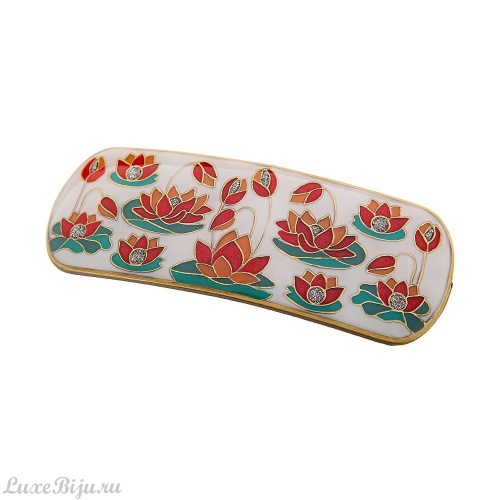 Заколка для волос Clara Bijoux Лотос G79144 BW