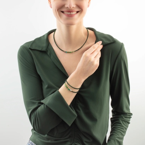 Колье Coeur de Lion Green, 4464/10-0500 фото 2