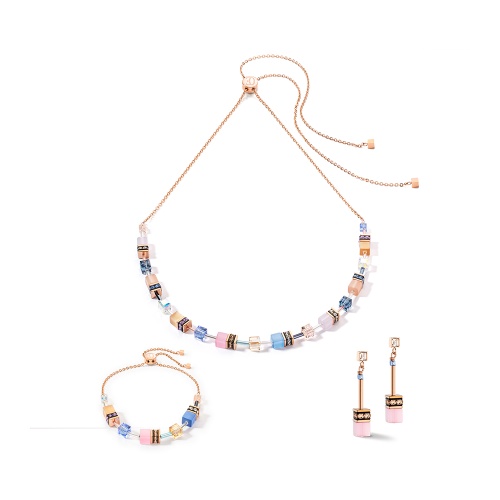 Колье Coeur de Lion Light Blue - Rose, 3030/10-0752 фото 4